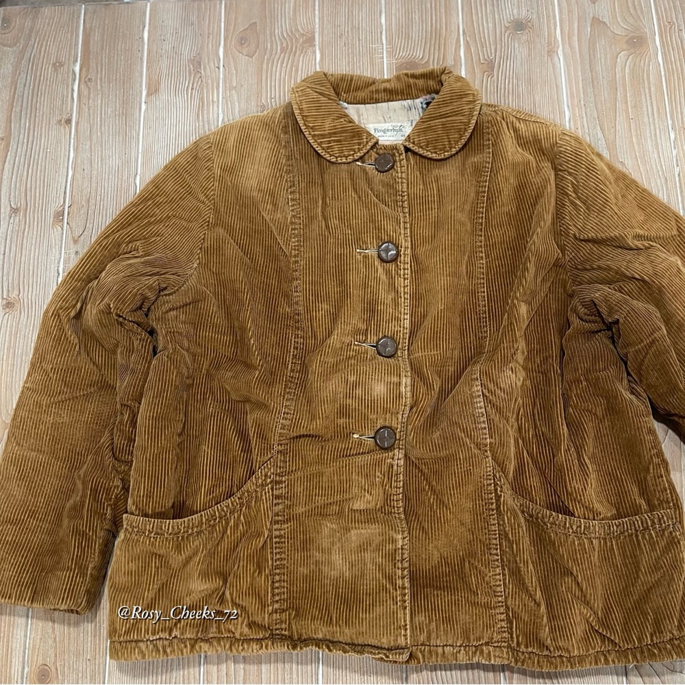 Fingerhut VINTAGE Brown Corduroy Women's Jacket